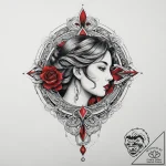 Tattoo sketch secret, artistic tattoo sketch,… – tattoo sketch (№1756566909_0, 30.08.2025 15:15) — tattoovalue.net