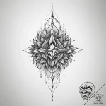 Tattoo sketch crystal, tattoo drawing outline… – tattoo sketch (№1756568889_0, 30.08.2025 15:48) — tattoovalue.net