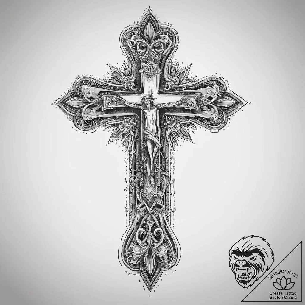 Tattoo sketch sacred soul, tattoo sketch desi... - tattoo sketch (№1756571854_0, 30.08.2025 16:37) — tattoovalue.net