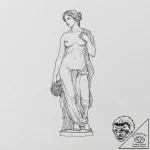 Tattoo sketch venus de milo statue, tattoo sk… – tattoo sketch (№1756572449_0, 30.08.2025 16:47) — tattoovalue.net