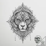 Tattoo sketch artist a canvas with paint, ink… – tattoo sketch (№1756573238_0, 30.08.2025 17:00) — tattoovalue.net