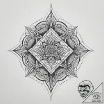 Tattoo sketch diamond, tattoo sketch design,… – tattoo sketch (№1756575220_0, 30.08.2025 17:33) — tattoovalue.net