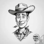 Tattoo sketch toy story woody, tattoo drawing… – tattoo sketch (№1756576013_0, 30.08.2025 17:46) — tattoovalue.net