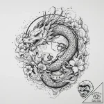 Tattoo sketch path, concept art for tattoo, b… – tattoo sketch (№1756576806_0, 30.08.2025 18:00) — tattoovalue.net