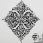 Tattoo sketch ribbon knot, tattoo sketch desi… – tattoo sketch (№1756577601_0, 30.08.2025 18:13) — tattoovalue.net