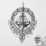 Tattoo sketch fabric with a pattern, tattoo f… – tattoo sketch (№1756579593_0, 30.08.2025 18:46) — tattoovalue.net