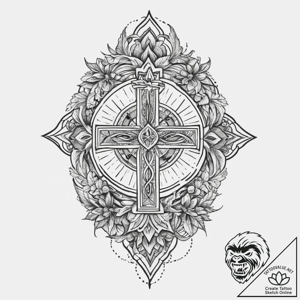 Tattoo sketch amaranth, tattoo flash sheet de... - tattoo sketch (№1756579792_0, 30.08.2025 18:49) — tattoovalue.net