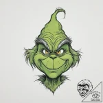 Tattoo sketch the grinch with a paw, tattoo f… – tattoo sketch (№1756580386_0, 30.08.2025 18:59) — tattoovalue.net