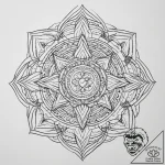 Tattoo sketch fine line of a man’s face, conc… – tattoo sketch (№1756584374_0, 30.08.2025 20:06) — tattoovalue.net