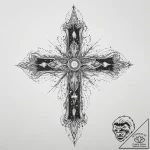 Tattoo sketch cosmic ground, artistic tattoo… – tattoo sketch (№1756585967_0, 30.08.2025 20:32) — tattoovalue.net