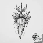 Tattoo sketch dream, concept art for tattoo,… – tattoo sketch (№1756593366_0, 30.08.2025 22:36) — tattoovalue.net