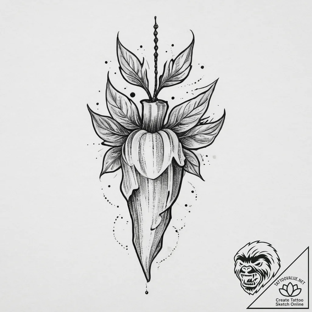 Tattoo sketch dream, concept art for tattoo,... - tattoo sketch (№1756593366_0, 30.08.2025 22:36) — tattoovalue.net