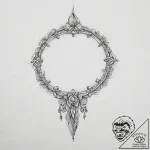 Tattoo sketch dainty bracelet tattoo, concept… – tattoo sketch (№1756595788_0, 30.08.2025 23:16) — tattoovalue.net