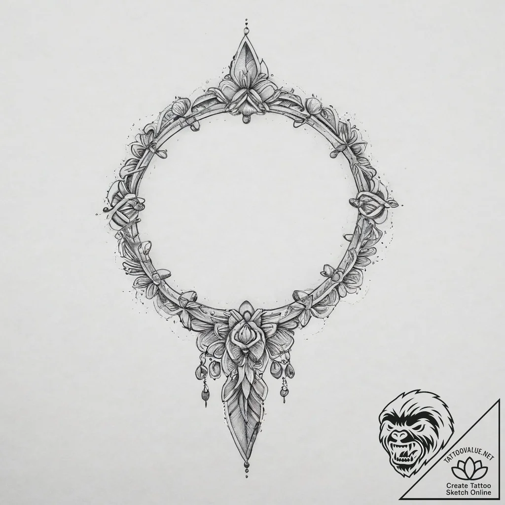 Tattoo sketch dainty bracelet tattoo, concept... - tattoo sketch (№1756595788_0, 30.08.2025 23:16) — tattoovalue.net