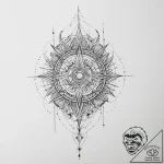 Universal humanistic themes, tattoo line art,… – tattoo sketch (№1756596188_0, 30.08.2025 23:23) — tattoovalue.net