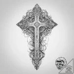 Tattoo sketch gloria lettering, ink illustrat… – tattoo sketch (№1756599038_0, 31.08.2025 00:10) — tattoovalue.net