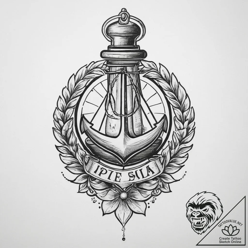 Tattoo sketch tattoo artist ink bottles, arti... - tattoo sketch (№1756599833_0, 31.08.2025 00:23) — tattoovalue.net
