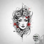 Tattoo sketch desire, tattoo flash sheet desi… – tattoo sketch (№1756600041_0, 31.08.2025 00:27) — tattoovalue.net