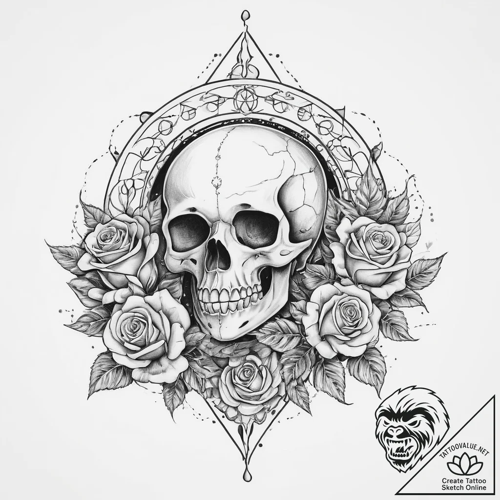 Tattoo sketch space, ink illustration for tat... - tattoo sketch (№1756603866_0, 31.08.2025 01:31) — tattoovalue.net