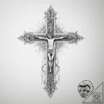 Tattoo sketch divine narrative, tattoo sketch… – tattoo sketch (№1756604062_0, 31.08.2025 01:34) — tattoovalue.net