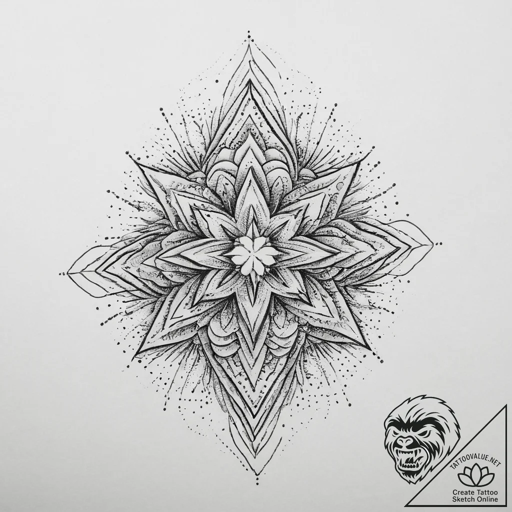 Tattoo sketch bed with a pillow, tattoo flash... - tattoo sketch (№1756604267_0, 31.08.2025 01:37) — tattoovalue.net