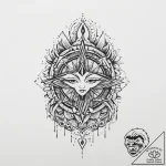 Tattoo sketch water, tattoo flash sheet desig… – tattoo sketch (№1756606094_0, 31.08.2025 02:08) — tattoovalue.net