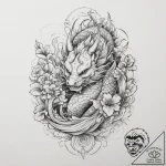 Tattoo hands with a lock, tattoo flash sheet… – tattoo sketch (№1756607110_0, 31.08.2025 02:25) — tattoovalue.net
