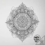 Tattoo sketch узор в виде моря, ink illustrat… – tattoo sketch (№1756607924_0, 31.08.2025 02:38) — tattoovalue.net