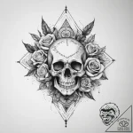 Tattoo sketch cosmic source, ink illustration… – tattoo sketch (№1756613157_0, 31.08.2025 04:05) — tattoovalue.net