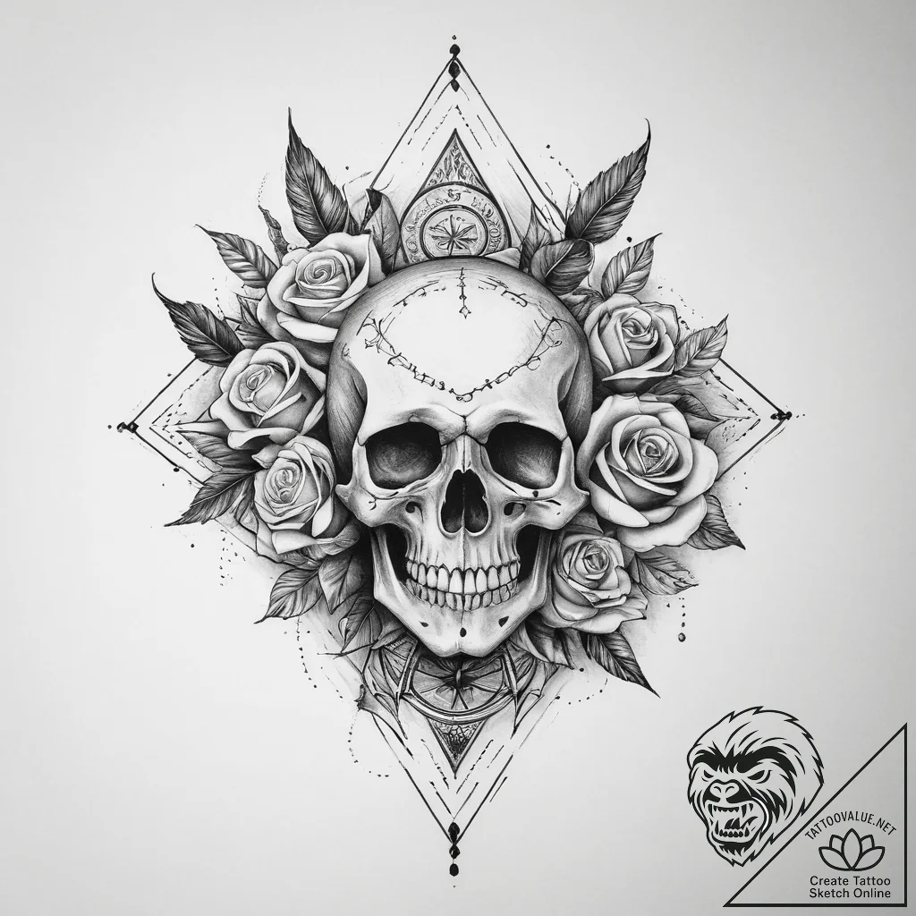 Tattoo sketch cosmic source, ink illustration... - tattoo sketch (№1756613157_0, 31.08.2025 04:05) — tattoovalue.net