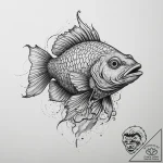 Tattoo sketch grouper, concept art for tattoo… – tattoo sketch (№1756613564_0, 31.08.2025 04:12) — tattoovalue.net