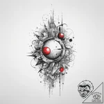 Tattoo sketch cosmic narrative, tattoo drawin… – tattoo sketch (№1756618557_0, 31.08.2025 05:35) — tattoovalue.net