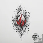 Tattoo sketch virtue, tattoo flash sheet desi… – tattoo sketch (№1756620371_0, 31.08.2025 06:06) — tattoovalue.net
