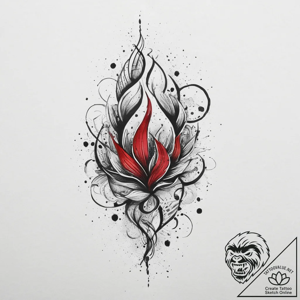Tattoo sketch virtue, tattoo flash sheet desi... - tattoo sketch (№1756620371_0, 31.08.2025 06:06) — tattoovalue.net