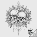 Tattoo sketch slavic embroidery pattern with… – tattoo sketch (№1756620576_0, 31.08.2025 06:09) — tattoovalue.net