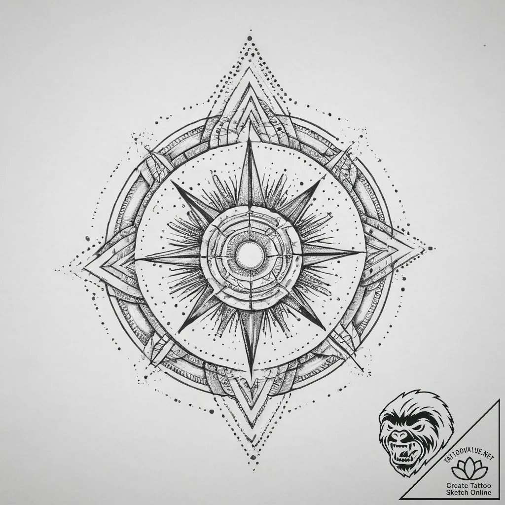 Tattoo sketch celestial tattoo, tattoo flash... - tattoo sketch (№1756621381_0, 31.08.2025 06:23) — tattoovalue.net