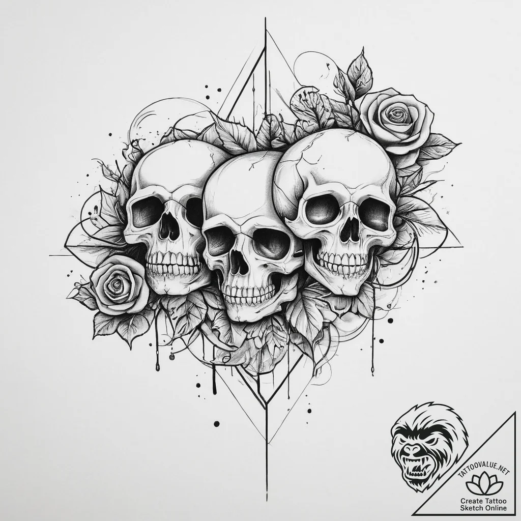 Tattoo sketch cosmic domain, ink illustration... - tattoo sketch (№1756621982_0, 31.08.2025 06:33) — tattoovalue.net