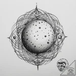 Tattoo sketch cosmic sphere, tattoo sketch de… – tattoo sketch (№1756625592_0, 31.08.2025 07:33) — tattoovalue.net