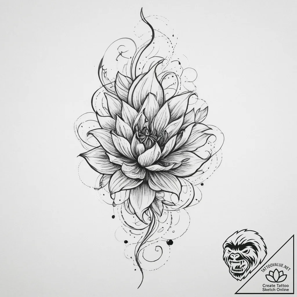 Tattoo sketch зодиак, tattoo sketch design, l... - tattoo sketch (№1756628214_0, 31.08.2025 08:16) — tattoovalue.net