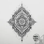 Tattoo sketch aura, tattoo flash sheet design… – tattoo sketch (№1756629412_0, 31.08.2025 08:36) — tattoovalue.net