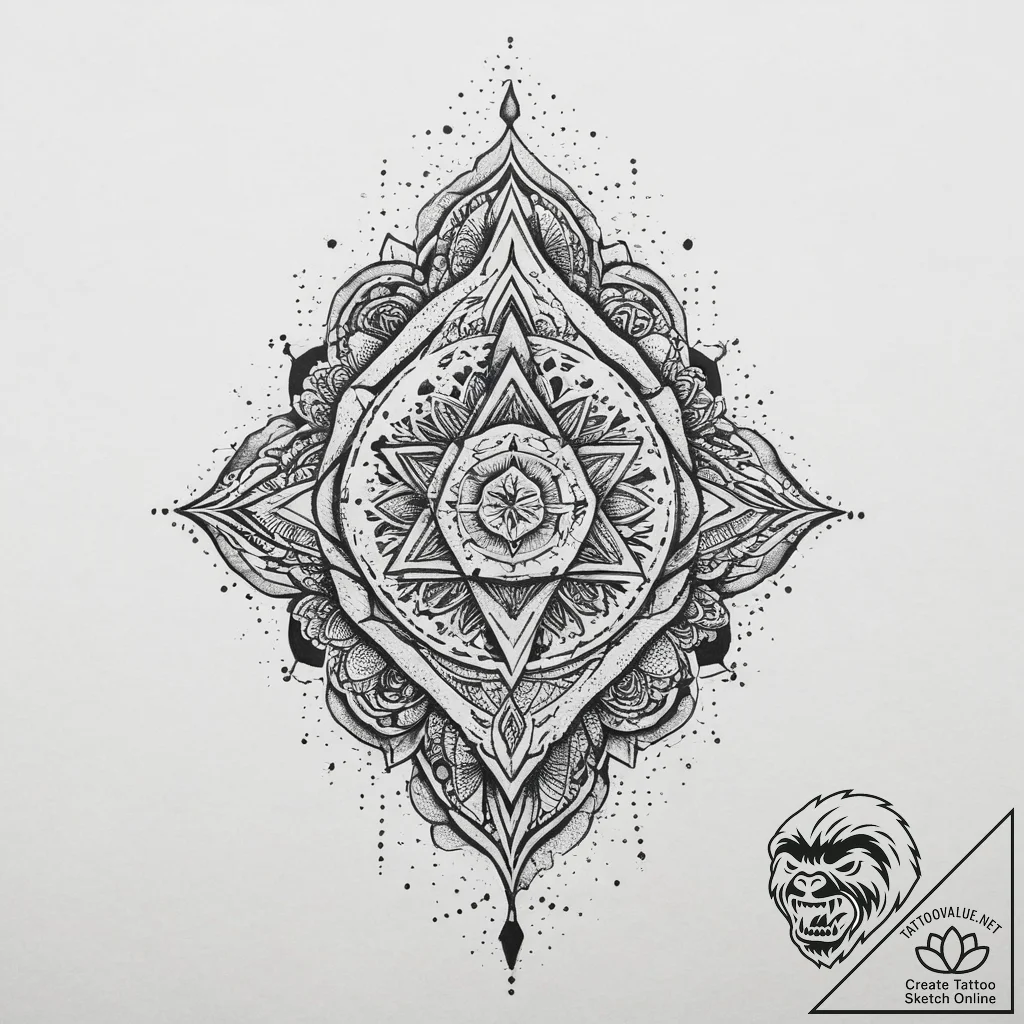 Tattoo sketch aura, tattoo flash sheet design... - tattoo sketch (№1756629412_0, 31.08.2025 08:36) — tattoovalue.net