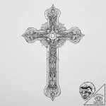 Tattoo sketch sacred origin, concept art for… – tattoo sketch (№1756632430_0, 31.08.2025 09:27) — tattoovalue.net