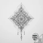 Tattoo sketch spiritual spirit, tattoo line a… – tattoo sketch (№1756636039_0, 31.08.2025 10:27) — tattoovalue.net