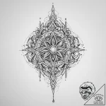 Tattoo sketch a symbolic object – tattoo sketch (№1756636245_0, 31.08.2025 10:30) — tattoovalue.net