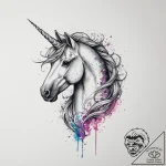 Tattoo sketch unicorn tattoo, tattoo drawing… – tattoo sketch (№1756638648_0, 31.08.2025 11:10) — tattoovalue.net