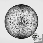 Tattoo sketch divine sphere, ink illustration… – tattoo sketch (№1756640250_0, 31.08.2025 11:37) — tattoovalue.net