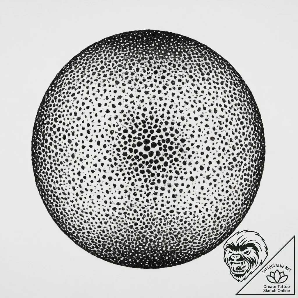 Tattoo sketch divine sphere, ink illustration... - tattoo sketch (№1756640250_0, 31.08.2025 11:37) — tattoovalue.net