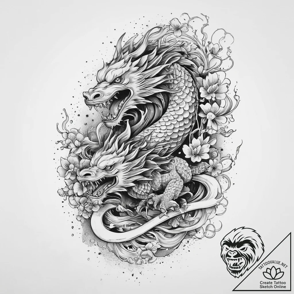 Tattoo sketch soldier with a griffin, tattoo... - tattoo sketch (№1756641265_0, 31.08.2025 11:54) — tattoovalue.net