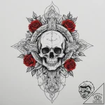 Tattoo sketch virtue, tattoo flash sheet desi… – tattoo sketch (№1756642061_0, 31.08.2025 12:07) — tattoovalue.net