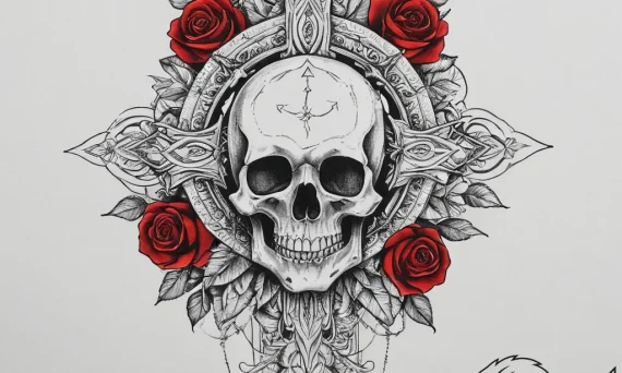 Tattoo sketch virtue, tattoo flash sheet desi... - tattoo sketch (№1756642061_0, 31.08.2025 12:07) — tattoovalue.net
